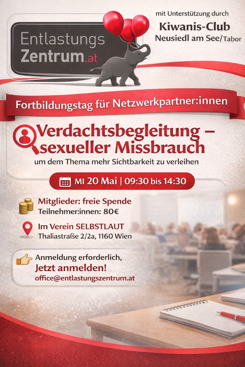 Fortbildungstag für Netzwerkpartner:innen Verdachtsbegleitung sexueller Missbrauch